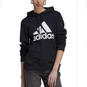 Adidas Women's Big Logo Hooded Sweatshirt
